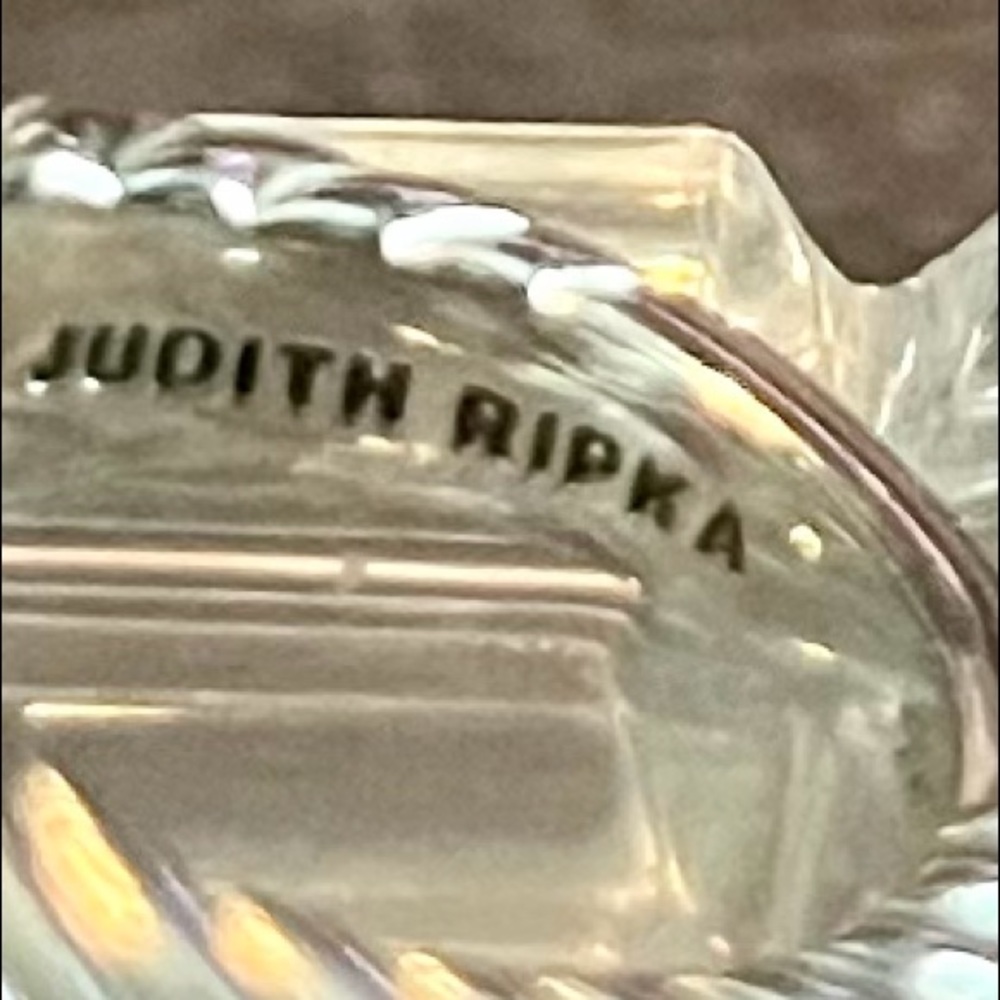 Judith Ripka Faceted Amethyst Heart Ring - Picture 6 of 6